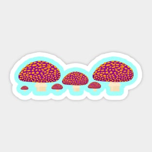 Mushroom Master Fly Agaric Sticker